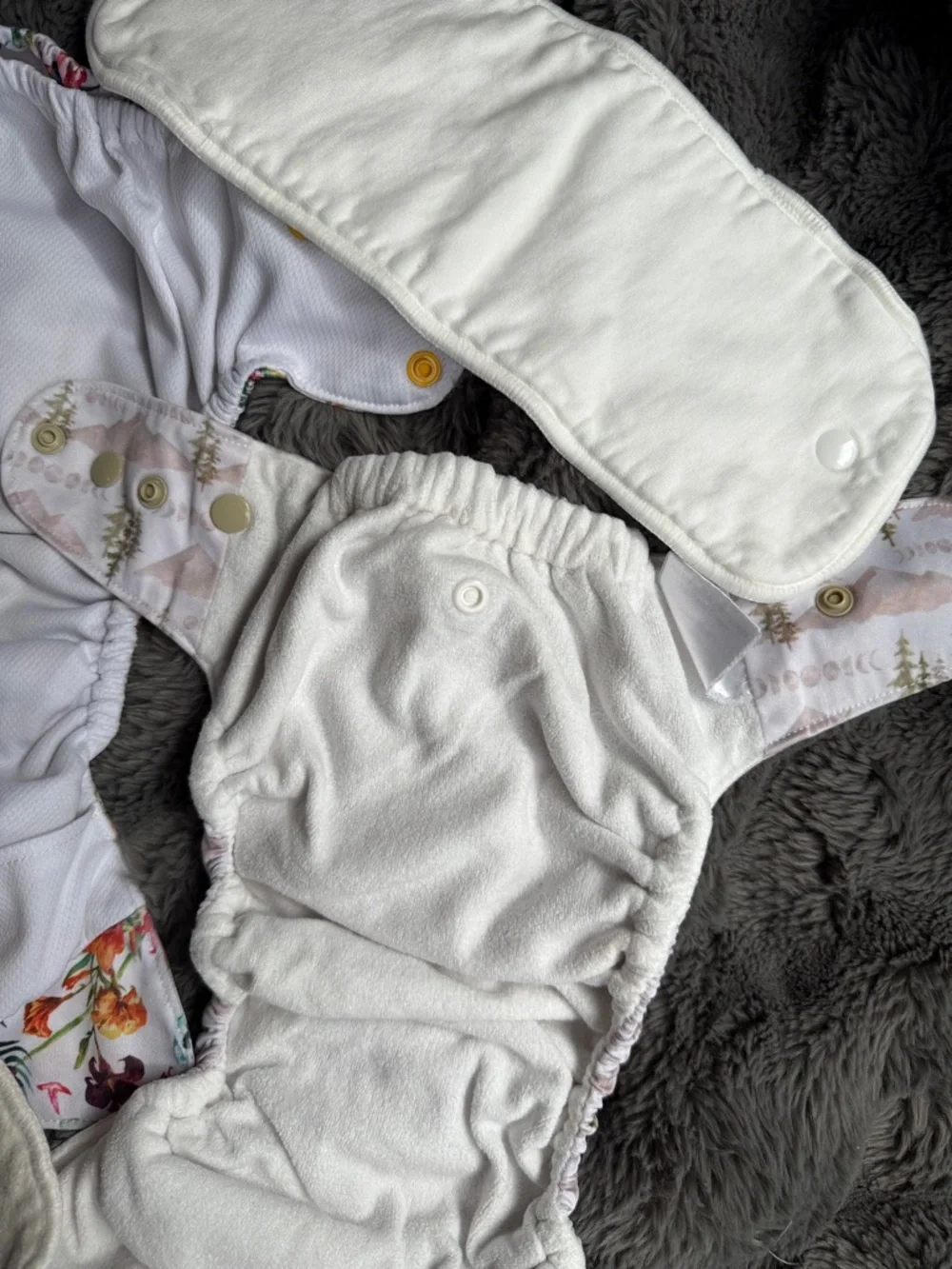 Cloth Diaper Bundle with inserts